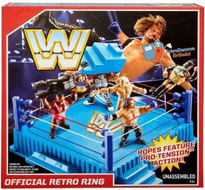 WWE Mattel Retro Ring Playset