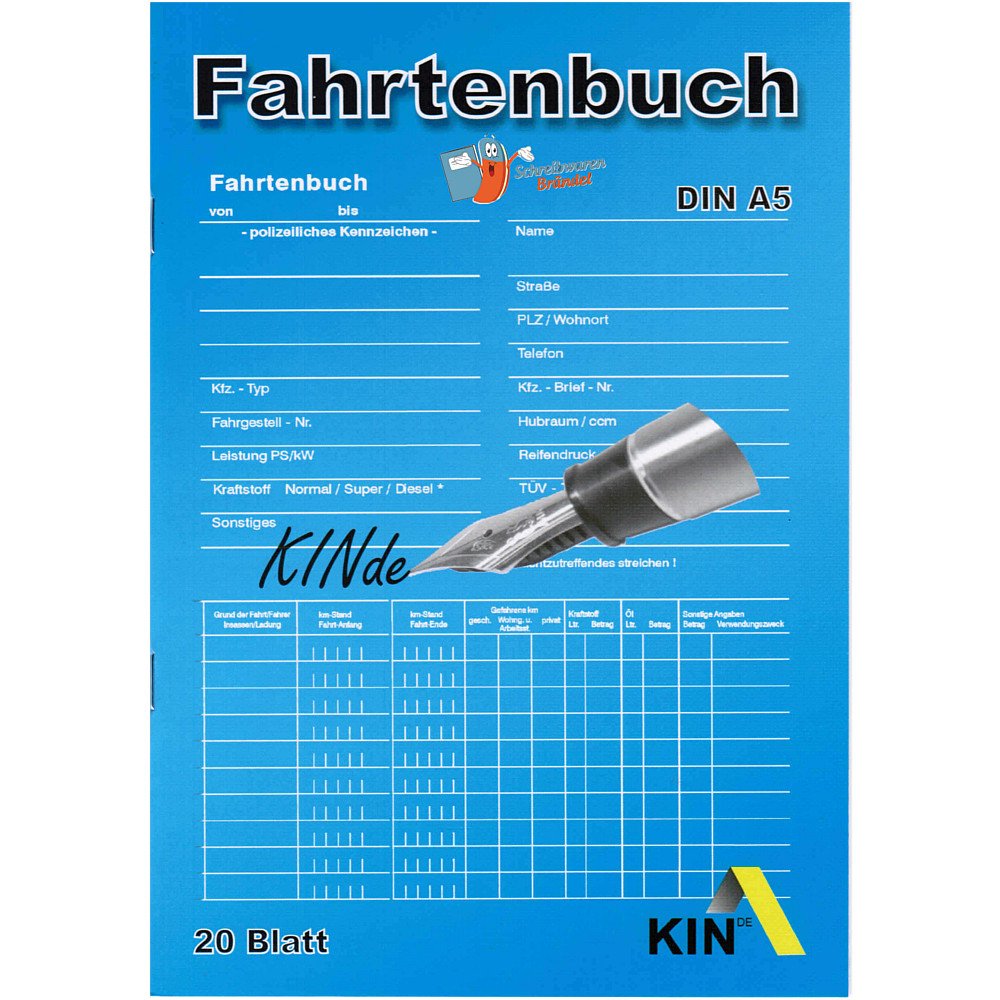 Fahrtenbuch KIN A5