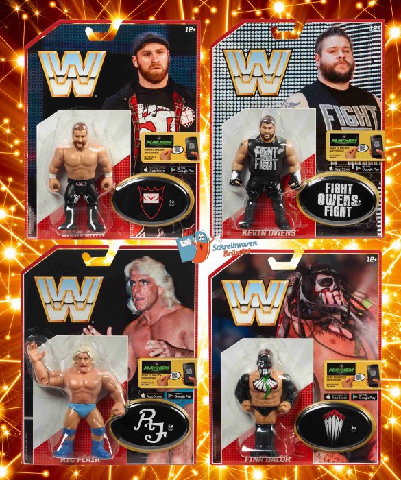wwe mattel retro series 4