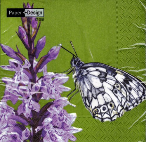 Servietten Paper+Design Elegant Butterfly