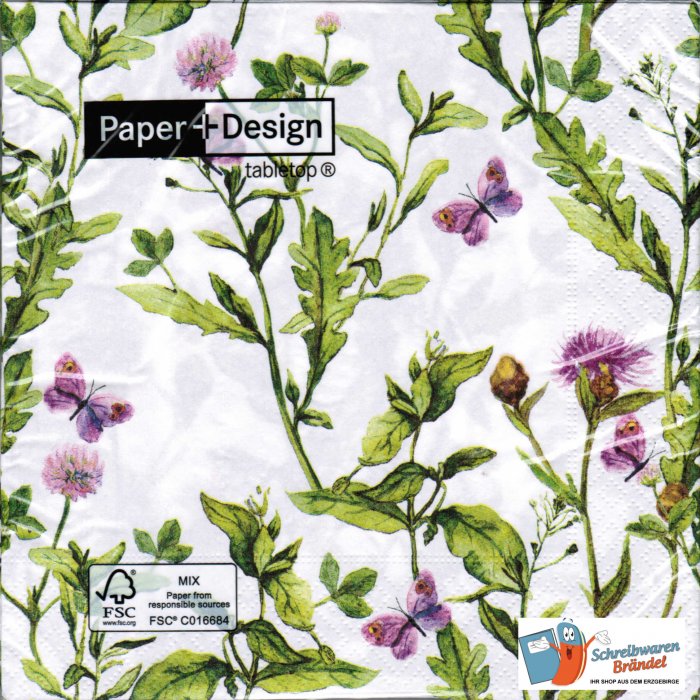 Servietten Paper+Design Pink Spring