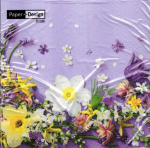 Servietten Paper+Design Apple Blossoms