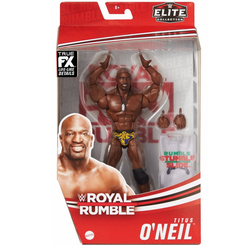 WWE Mattel Elite Royal Rumble Serie 2021 Titus O Neil