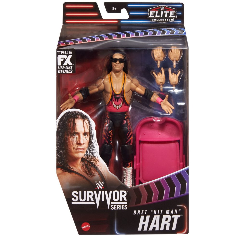 WWE Mattel Elite Survivor Series 2021 Bret Hart