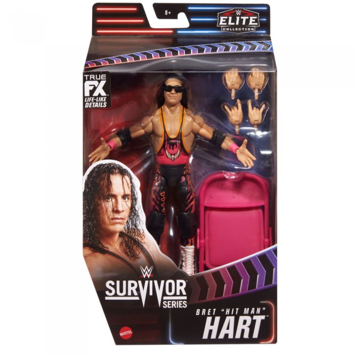 WWE Mattel Elite Survivor Series 2021 Bret Hart