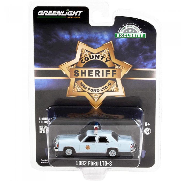 Greenlight 1982 Ford LTD-S County Sheriff 1:64