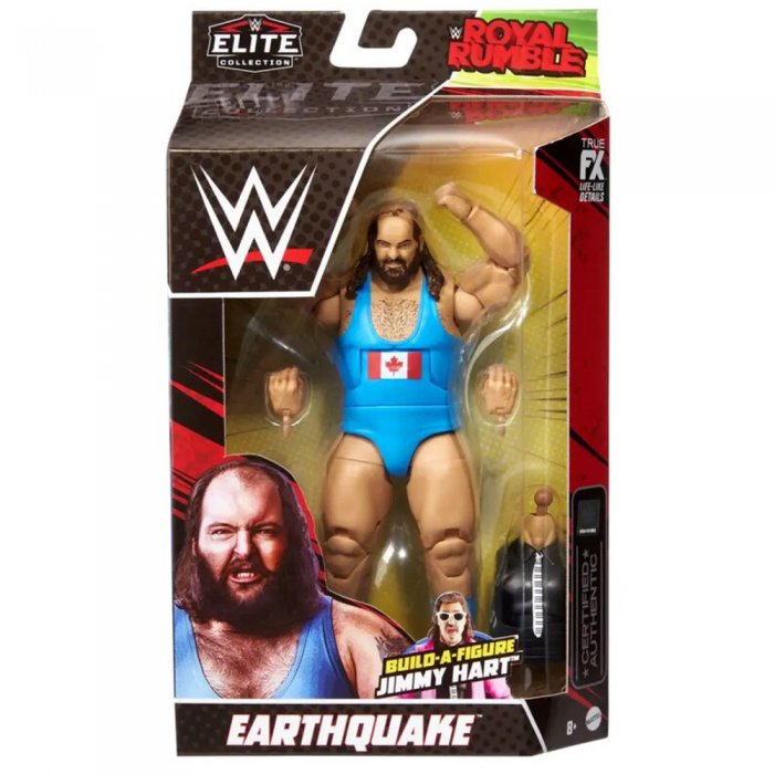 WWE Mattel Elite Royal Rumble Serie 2022 Earthquake