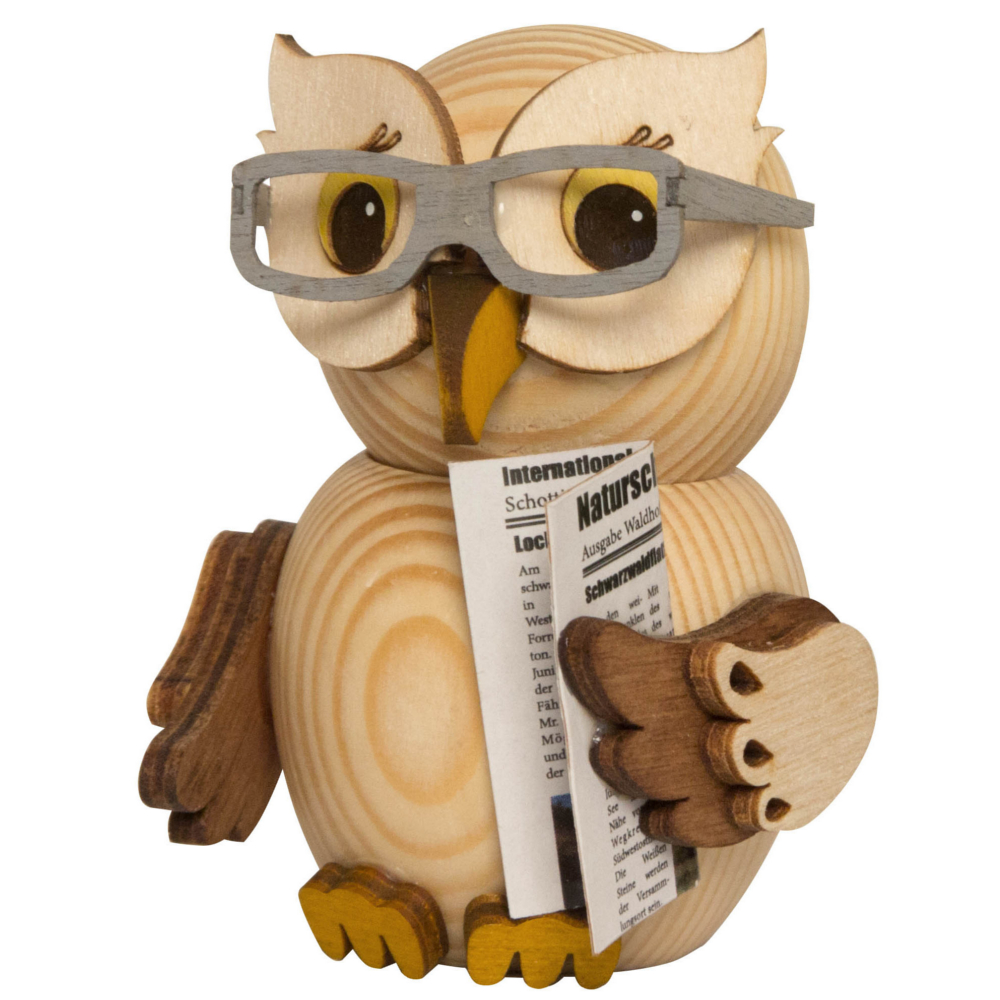 Mini Eule mit Brille