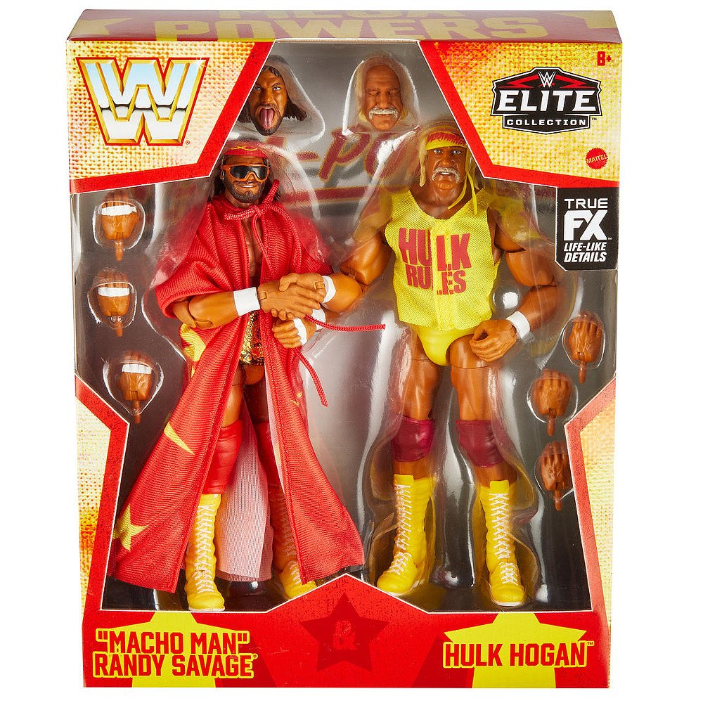 WWE Mattel Elite Ringside Exclusive 2-Pack Mega Powers - Hulk Hogan und Macho Man Randy Savage