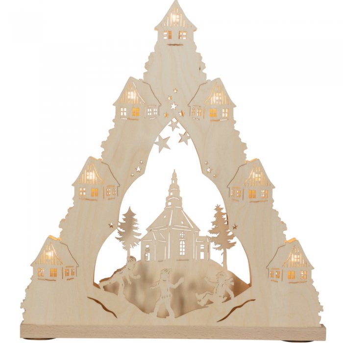 Lichterspitze Seiffener Kirche