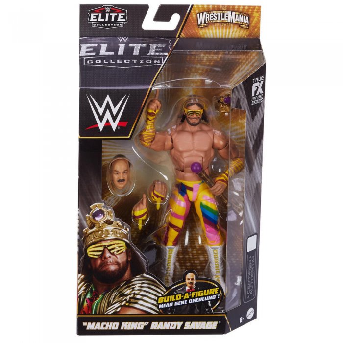 WWE Mattel Elite Wrestlemania Serie 39 Macho King Randy Savage