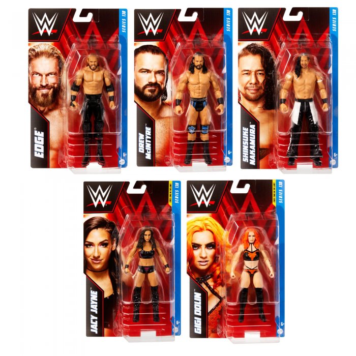 WWE Mattel Basic Serie 138 Komplett