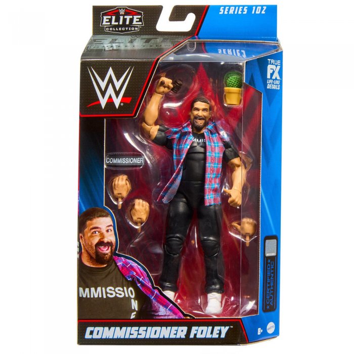 WWE Mattel Elite Serie 102 Commissioner Foley