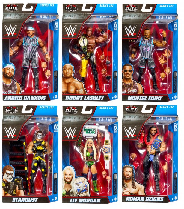 WWE Mattel Elite Serie 103 Komplett