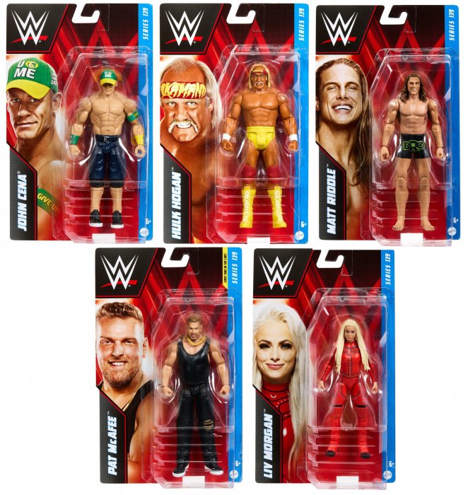 WWE Mattel Basic Serie 139 Komplett