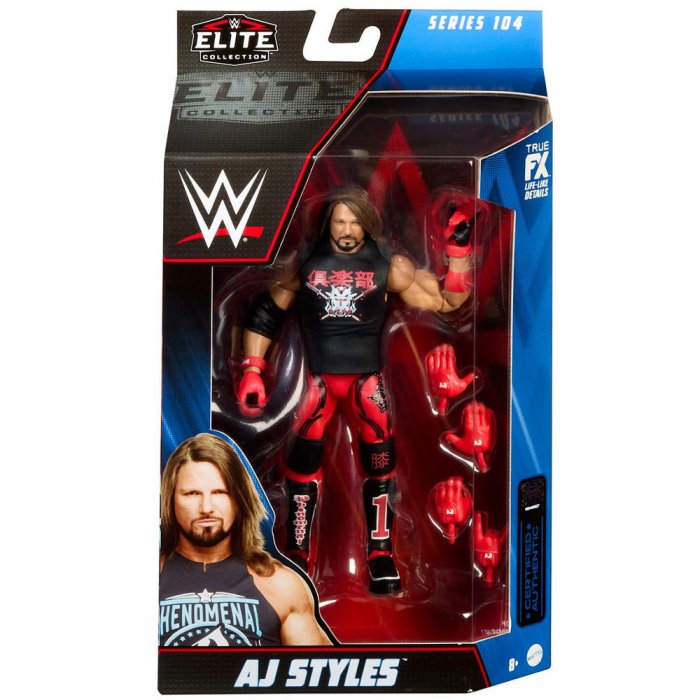 WWE Mattel Elite Serie 104 AJ Styles