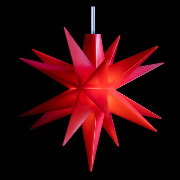 Sterntaler LED Sternchen 8 cm Rot