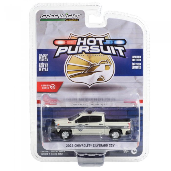Greenlight Hot Pursuit Serie 44 2022 Chevrolet Silverado 1:64