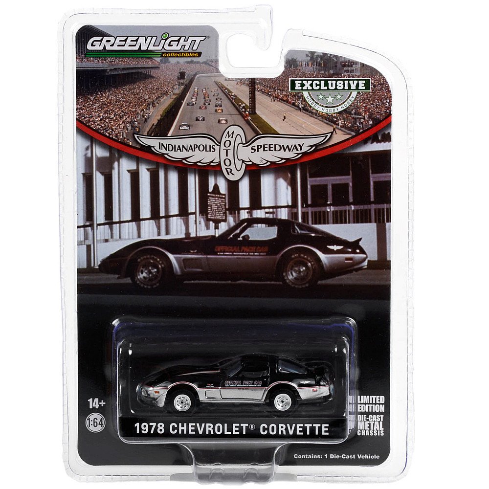 Greenlight 1978 Chevrolet Corvette Indy 500 Pace Car 1:64