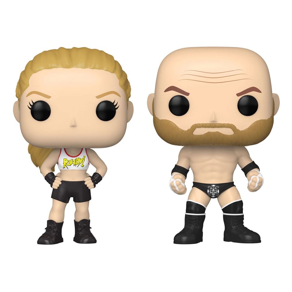 WWE Funko Pop Vinyl Figur 2 Pack Ronda Rousey und Triple H