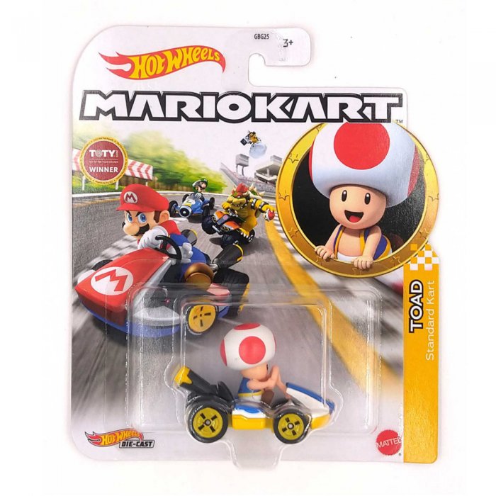 Hot Wheels Mario Kart Toad - 1:64