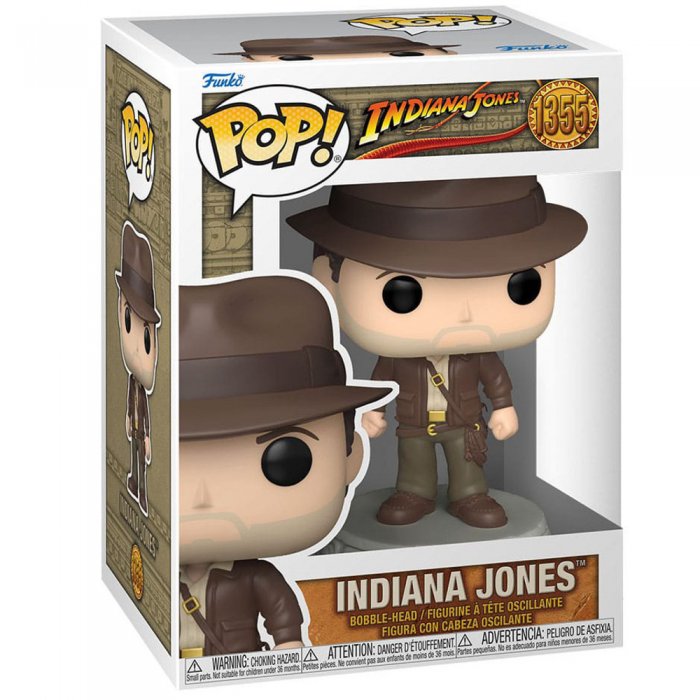 Funko Pop Vinyl Figur Indiana Jones mit Jacke