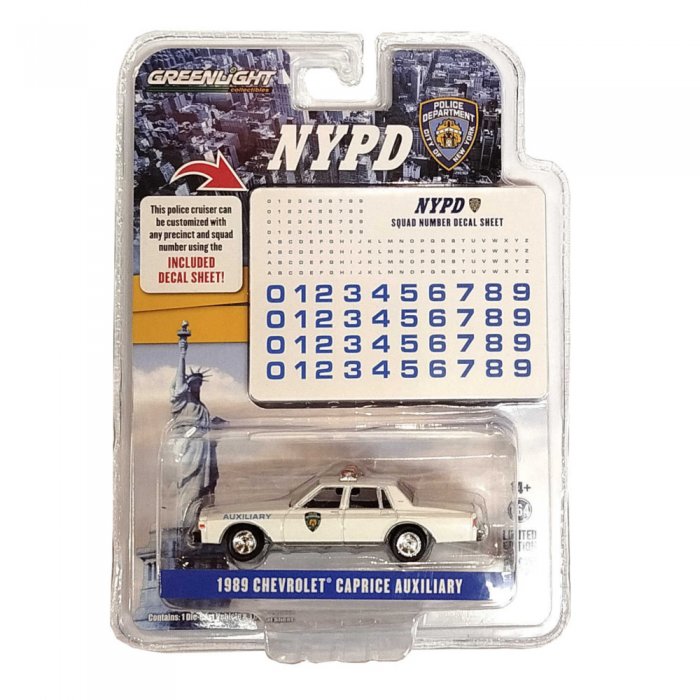 Greenlight 1989 Chevrolet Caprice New York City Police 1:64