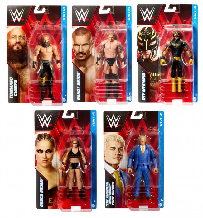WWE Mattel Basic Serie 140 Komplett