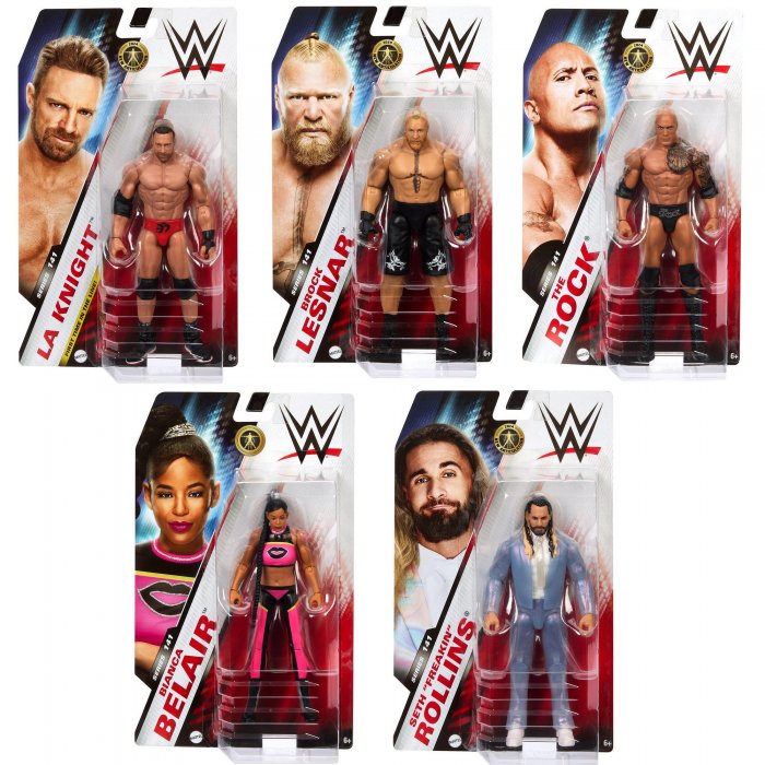 WWE Mattel Basic Serie 141 Komplett