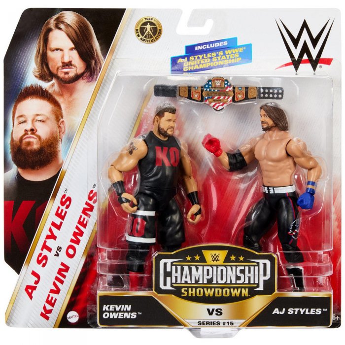 WWE Mattel Championship Showdown Kevin Owens und AJ Styles