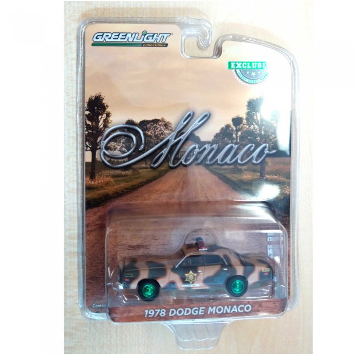 Greenlight Hobby Exclusive 1978 Dodge Monaco Green Machine 1:64