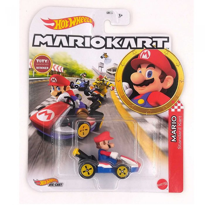 Hot Wheels Mario Kart Mario - 1:64