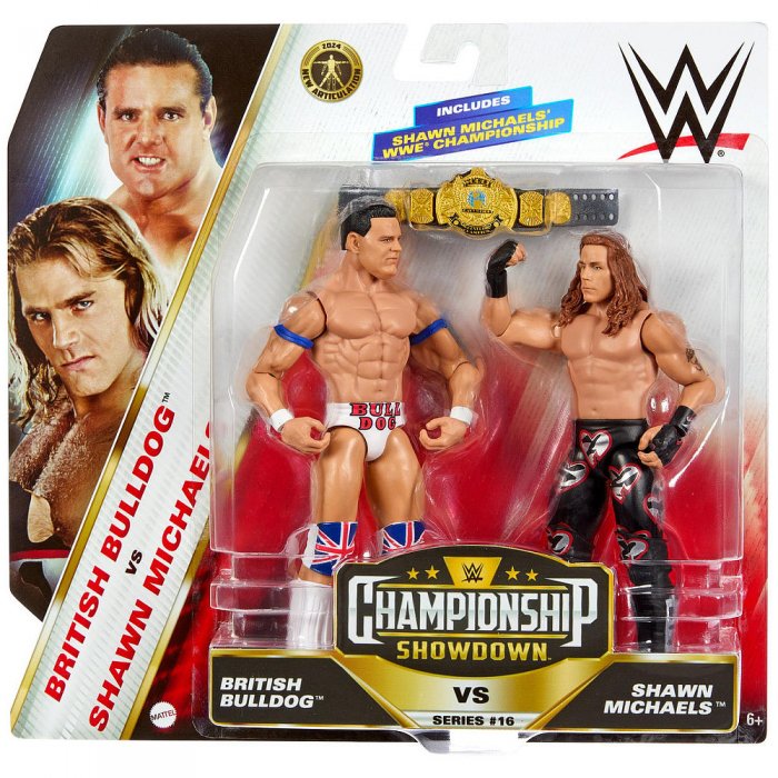WWE Mattel Championship Showdown British Bulldog und Shawn Michaels