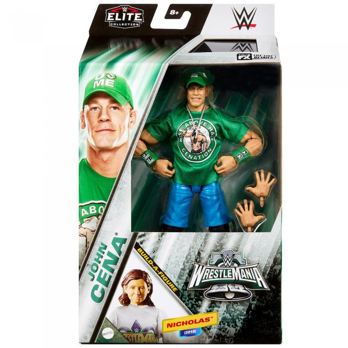 WWE Mattel Elite Wrestlemania Serie 40 John Cena