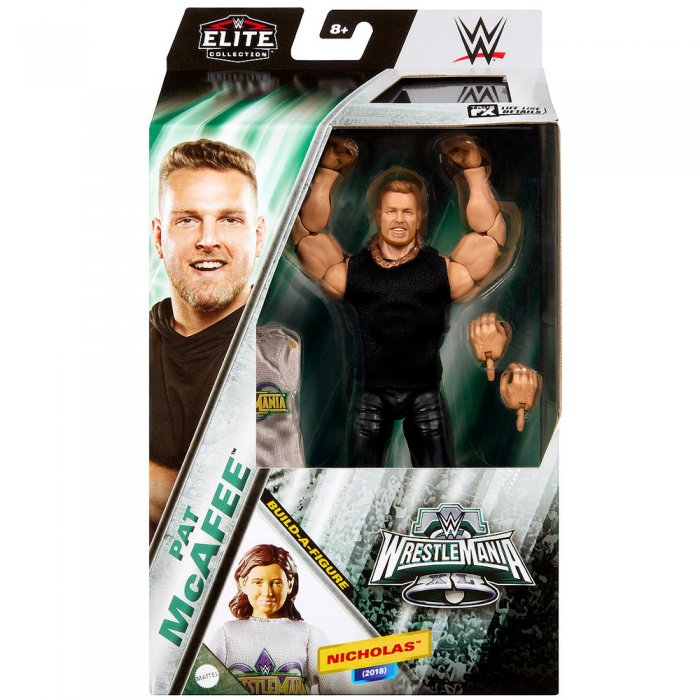 WWE Mattel Elite Wrestlemania Serie 40 Pat McAfee