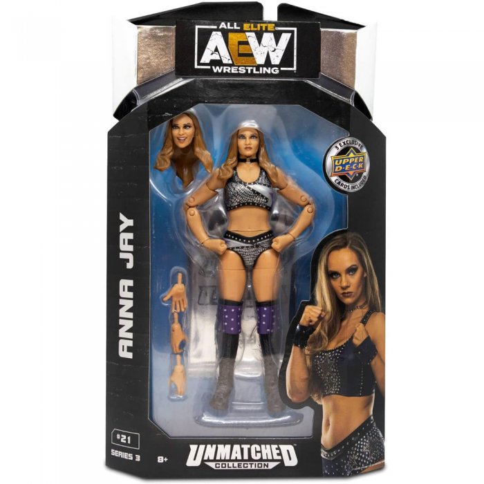 AEW Jazwares Unmatched Serie 3 Anna Jay