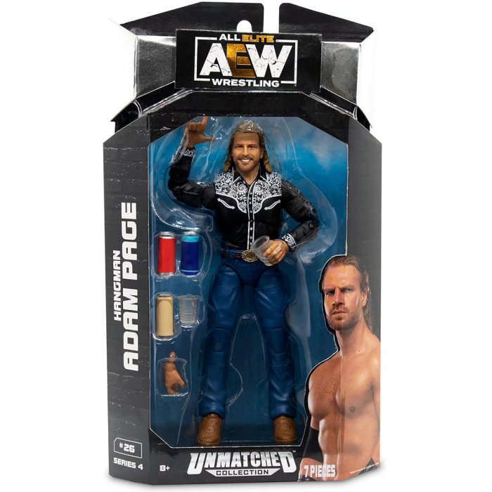 AEW Jazwares Unmatched Serie 4 Hangman Adam Page
