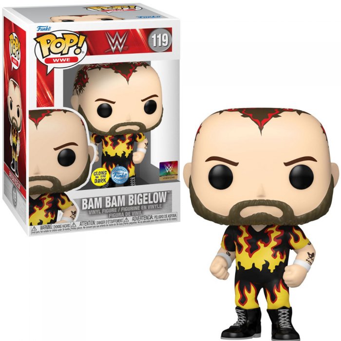 WWE Funko Pop Vinyl Figur Bam Bam Bigelow
