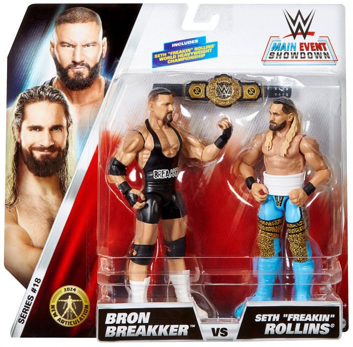 WWE Mattel Championship Showdown Seth Rollins und Bron Breakker