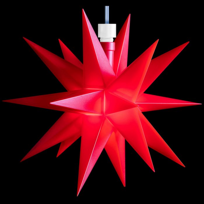 Sterntaler LED Sternchen 12 cm Rot