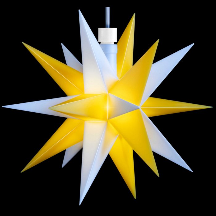 Sterntaler LED Sternchen 12 cm Weiß-Gelb