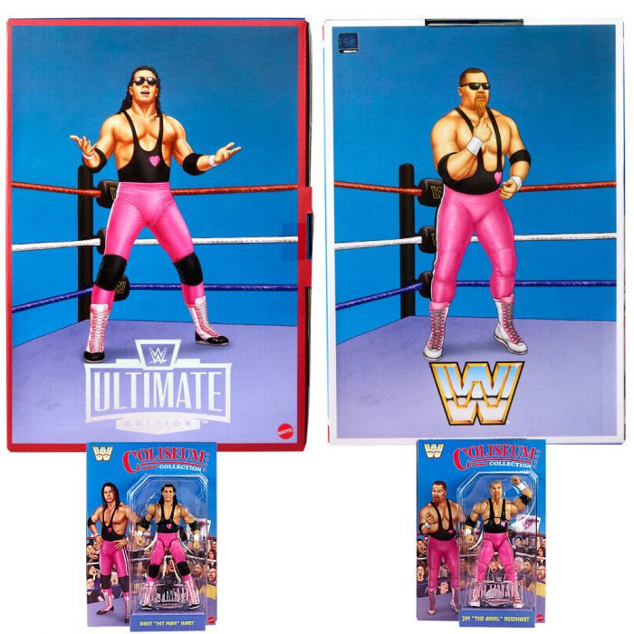 WWE Mattel Creation Exclusive Ultimate Edition Hartfoundation 