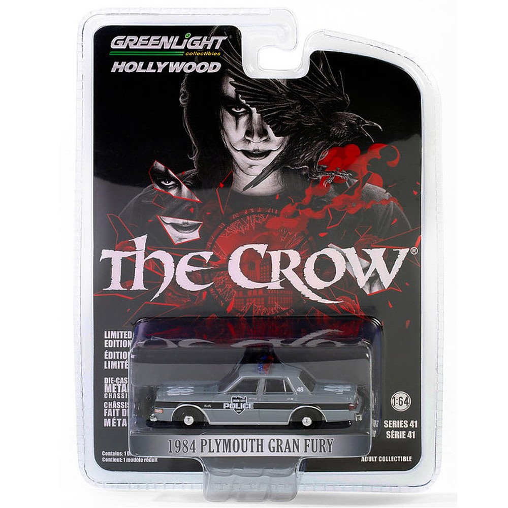 Plymouth 1984 Gran Fury The Crow 1:64 Greenlight
