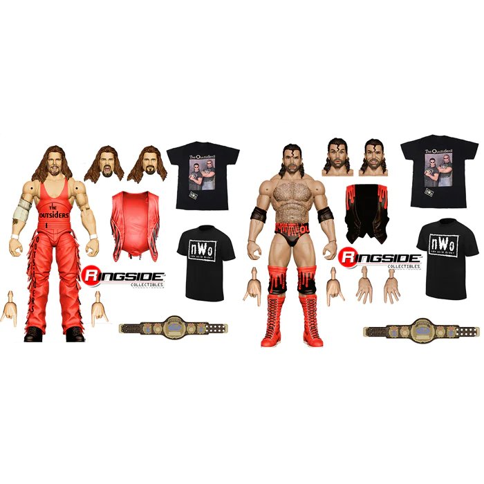 WWE Mattel Ringside Exclusive Ultimate Edition NWO Outsiders