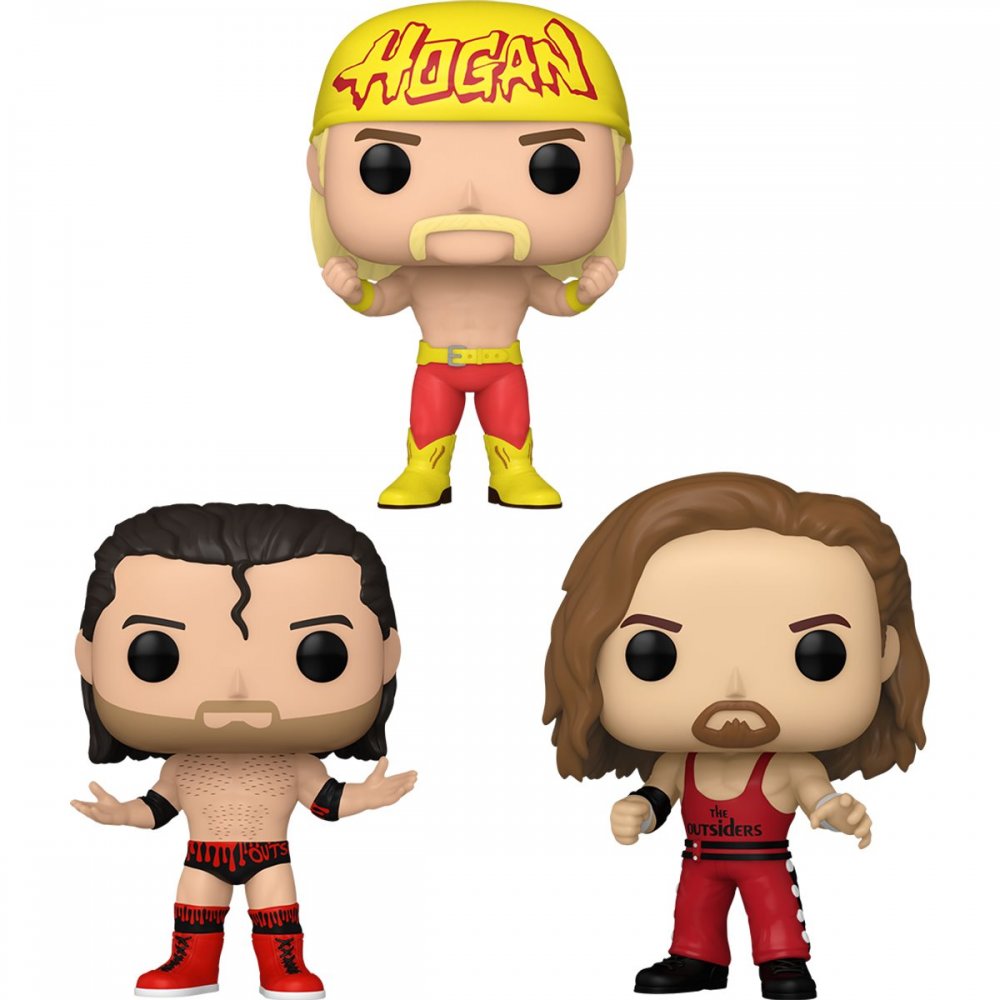 WWE Funko Pop Vinyl 3-Pack NWO Hogan - Nash - Hall