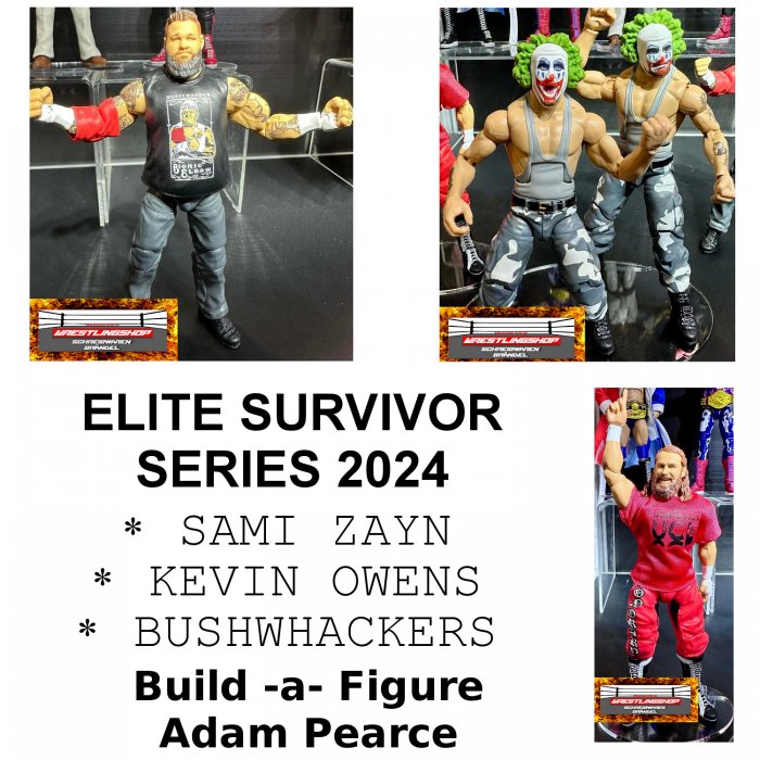 WWE Mattel Elite Survivor Series 2024 Komplett Set