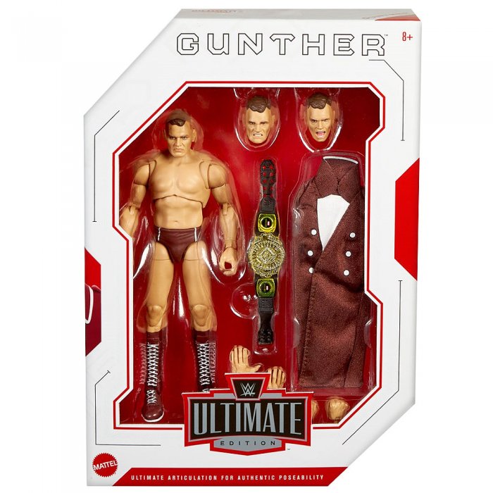 WWE Mattel Ultimate Edition Serie 22 Gunther