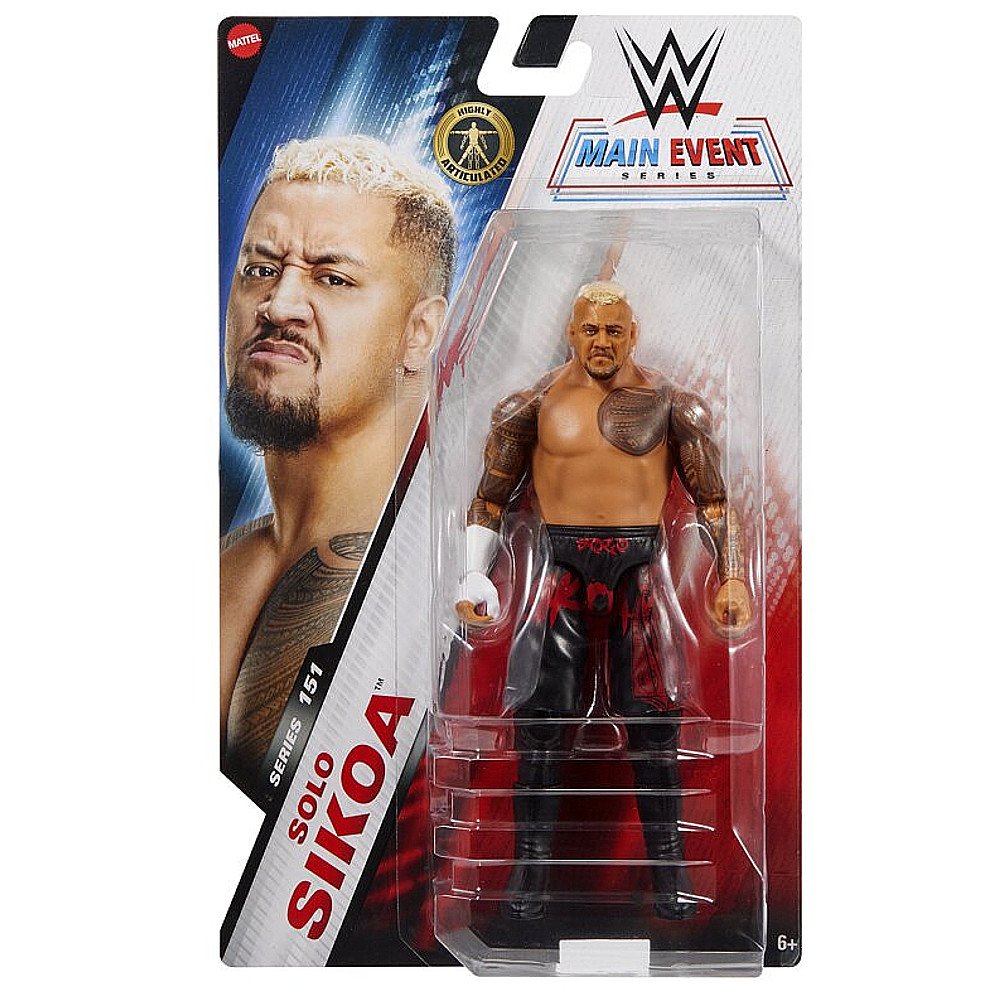 WWE Mattel Basic Serie 151 Solo Sikoa