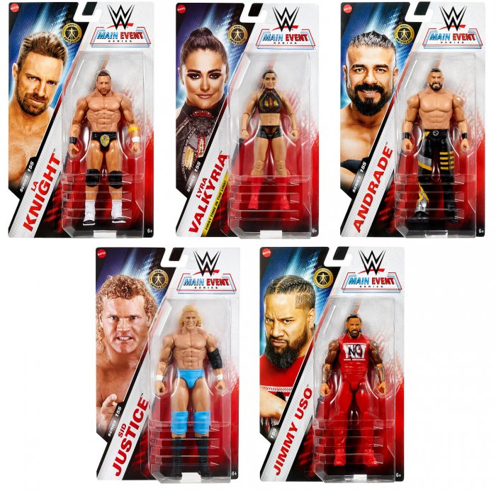 WWE Mattel Basic Serie 155 Komplett