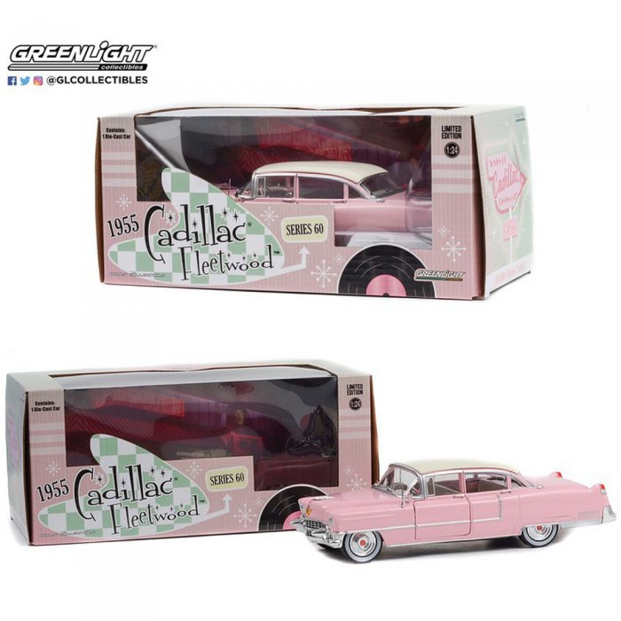 Greenlight 1955 Cadillac Fleetwood Series - 1:24